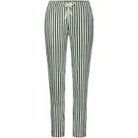 s.Oliver Pantalon de pyjama vert clair / vert foncé / blanc