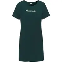 s.Oliver Chemise de nuit menthe / vert foncé / blanc