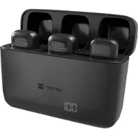 Natec Hopper Noir Microphone Lavalier/Lapel