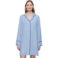Triumph Chemise de nuit ' Amourette Jacquard ' bleu clair