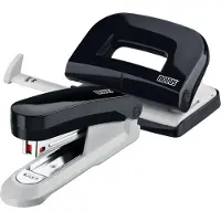 Novus LOT perforateur et agrafeuse Evolution Twin Set fresh , noir