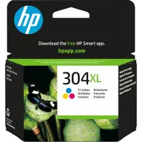 HP 304XL (N9K07AE) - 3-couleurs - Cartouche d'encre - Grande capacité