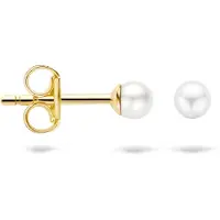 Blush Clous d'oreilles en or jaune 14 carats avec perle d'eau douce 7137YPW