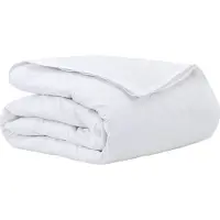 vidaXL Couette 2 en 1 Blanc 155 x 220 cm Plume