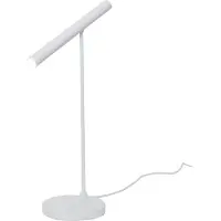 Artdelight Lampe de bureau Harper blanc