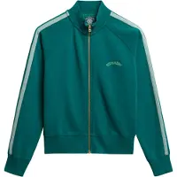 Superdry pour femme. W2012376A Veste Essential Logo verte (XL), Casuel, Coton