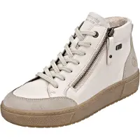 Remonte Chaussure à lacets 'Veterschoenen Hoog' blanc cassé