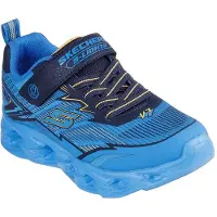 SKECHERS Baskets 'VORTEX 2.0' azur / orange clair / noir