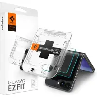 Spigen Protection d'écran en verre trempé GLAStR Fit 2 Paquets + Applicator Samsung Galaxy Z Flip 6 / Flip 7 FE