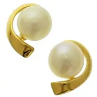 Marie-Celeste Celeste über -Knob Parel - 6,5 mm - Gold, (100% or jaune)