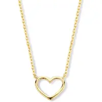 Marie-Celeste Celeste Kettenherz 0,8 mm 40 - 42 - 44 cm - Gold