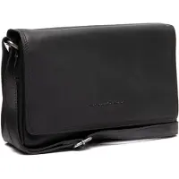 The Chesterfield Brand Cuir sac à épaule bandoulière Laverton Crossbody Bag Black noir
