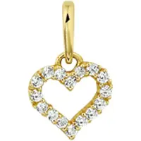 Marie-Celeste Celeste hanger hart zirkonia - Goud