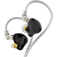 KZ Zs10 Pro X Earphones Noir