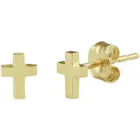 Marie-Celeste Celeste über -Knob Cross - Gold, (Or jaune)