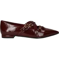 Tamaris Ballerines à lanières merlot