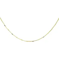 Marie-Celeste Celeste -Kette Venturale und stechend 0,9 mm 45 cm - Gold, (45 cm)
