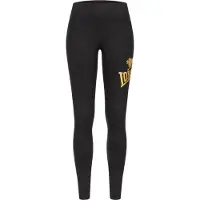 Lonsdale Leggings 'AGLISH' jaune / noir