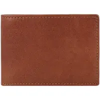 Leonhard heyden Cuir porte-monnaie Cambridge Wallet Cognac brun
