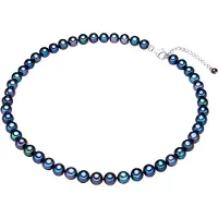 Valero Pearls Chaîne bleu marine / argent