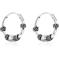 Lucardi Boucles d'oreilles argent