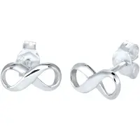 Elli Boucles d'oreilles 'Infinity' argent