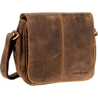 Greenburry sac à épaule bandoulière Vintage Crossbody Bag Brown brun