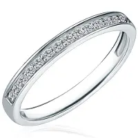 Rafaela Donata Bague argent / transparent