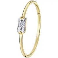 Lucardi Bague or / transparent