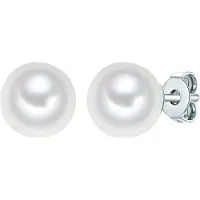 Rafaela Donata Boucles d'oreilles argent / blanc perle