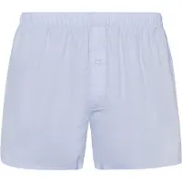 Hanro Boxers 'Fancy Woven' bleu clair