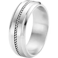 Lucardi Bague argent