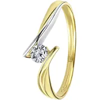 Lucardi Bague or / argent