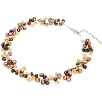 Valero Pearls Chaîne beige / marron