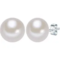 Valero Pearls Boucles d'oreilles argent / blanc naturel