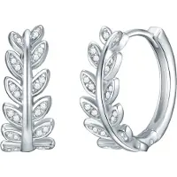 Rafaela Donata Boucles d'oreilles argent / transparent