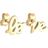 Elli Boucles d'oreilles 'Love' or