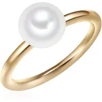 Valero Pearls Bague or / blanc perle
