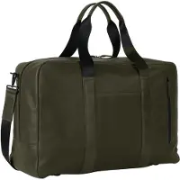 Leonhard heyden Cuir sac de voyage Den Haag Travel Bag Olive vert