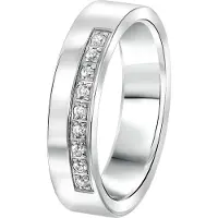 Lucardi Bague argent / transparent