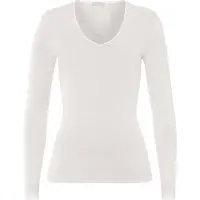 Hanro Maillot de corps 'Woolen Silk' blanc cassé