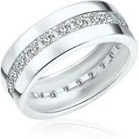 Rafaela Donata Bague argent / transparent