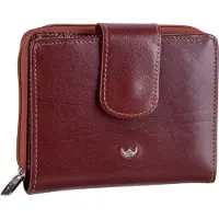 Golden Head porte-monnaie Colorado RFID Protect Zipper Purse Tobacco brun
