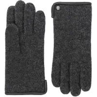 Roeckl Gants 'KLASSISCHER WALKHANDSCHUH' gris / anthracite / gris basalte / gris foncé / gris chiné