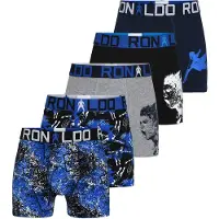 JBS - Cristiano Ronaldo Sous-vêtements bleu / gris chiné / noir / blanc