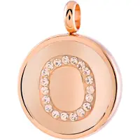 Lucardi Pendentif or rose