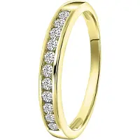 Lucardi Bague or / argent