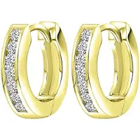 Lucardi Boucles d'oreilles or / argent
