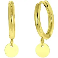 Lucardi Boucles d'oreilles 'Grace' or