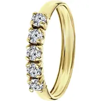Lucardi Bague 'Klassisch' or